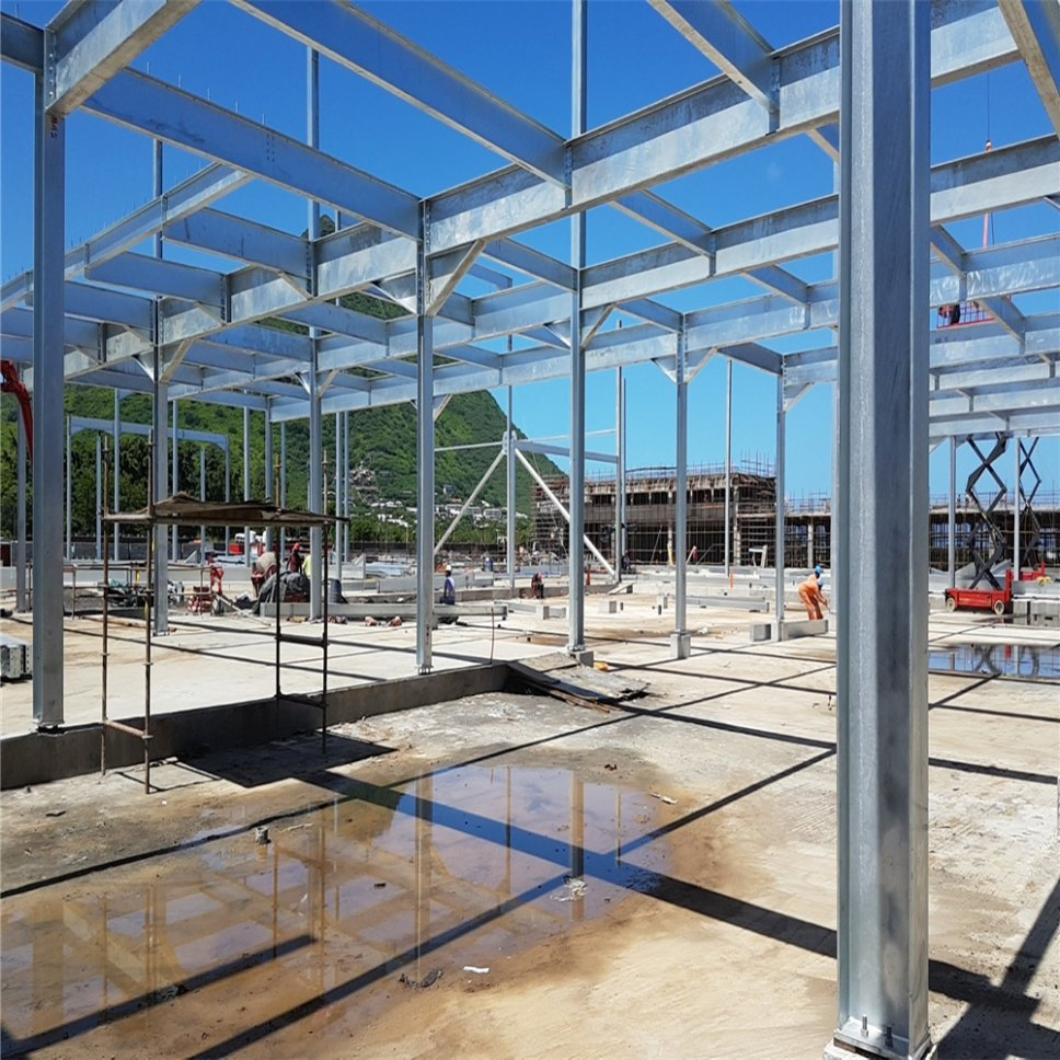 Centro Comercial de Aço de Baixa Manutenção Oferecendo Décadas de Confiabilidade Estrutural