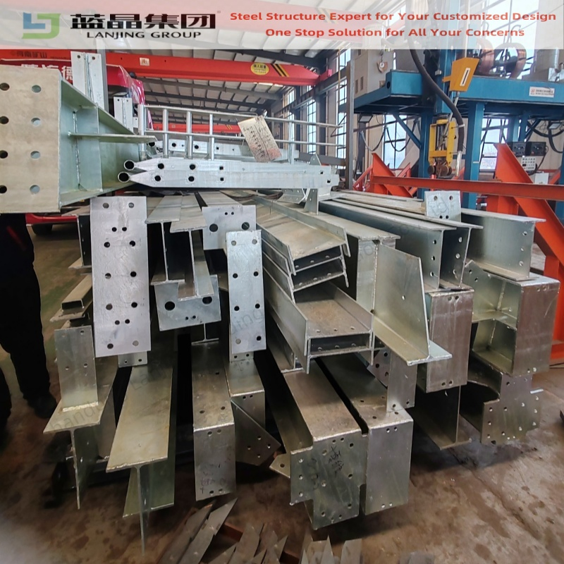 Estrutura de Aço Pré-fabricada de Múltiplos Andares para Edifício Comercial Industrial Escola Escritório Armazém