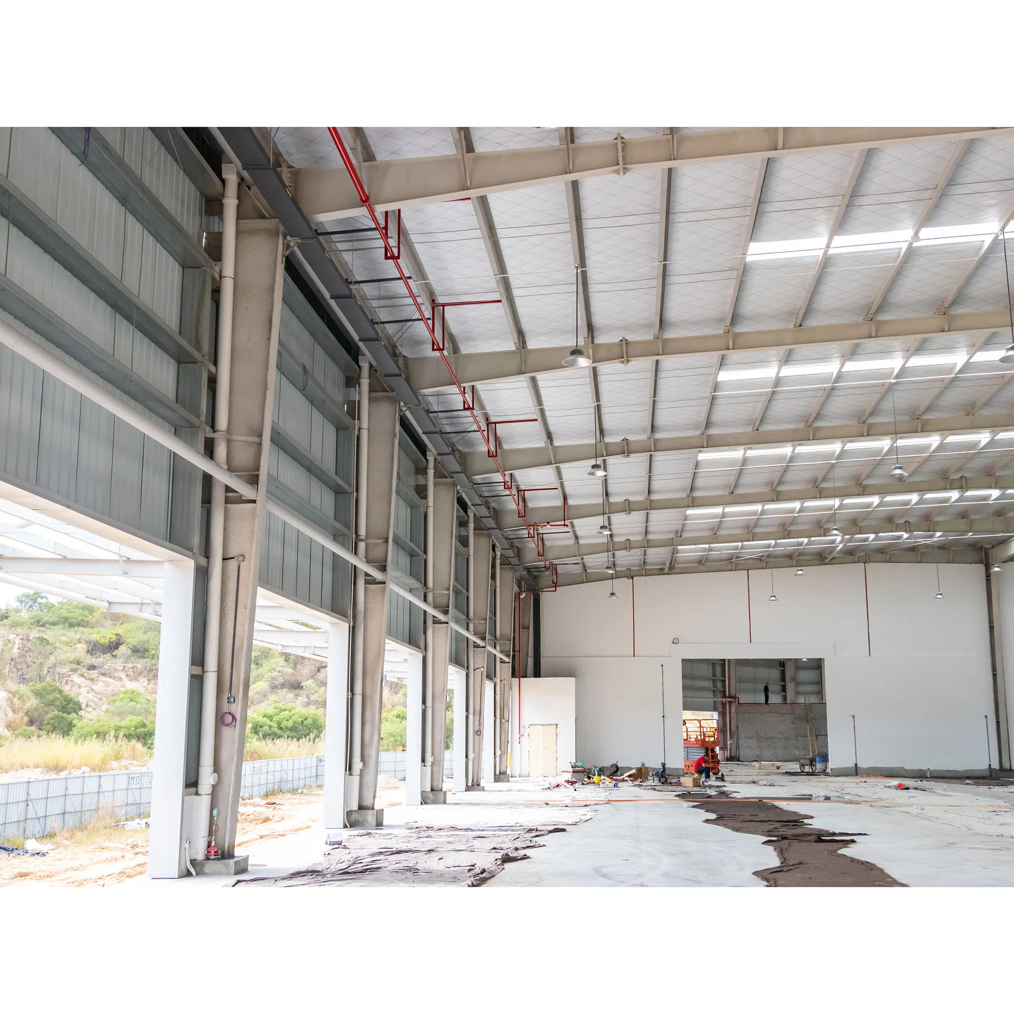 Edifício Modular de Aço Durável para Uso Versátil