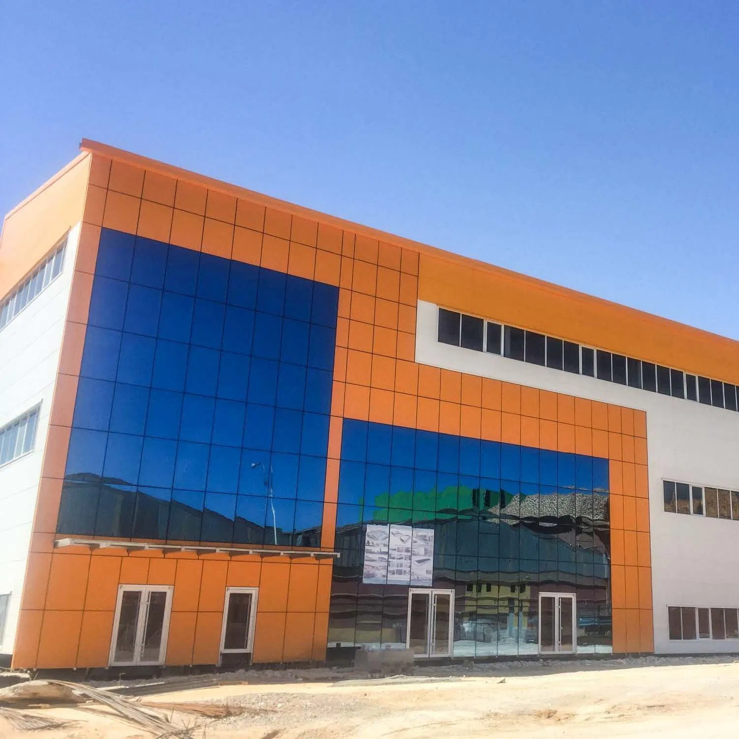 Casa Prefabricada Personalizada Estrutura de Aço Edifício Industrial e Comercial