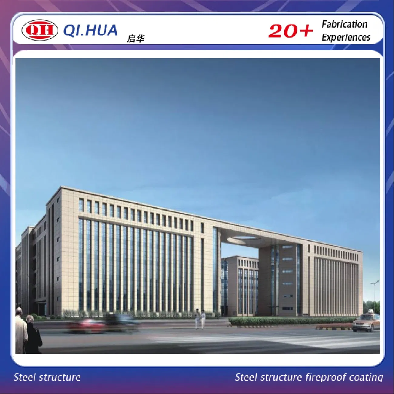 Edifício Modular Prefabricado de Estrutura de Aço - Residencial Escritório Shopping Center