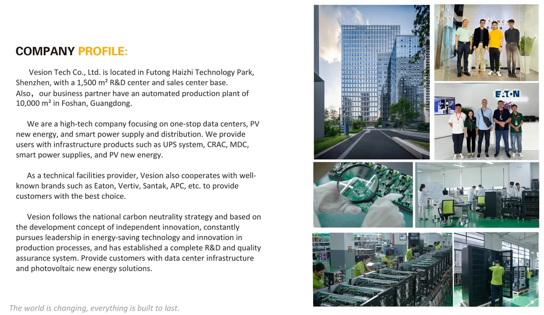 Embalagem do produto - Data Center Modular