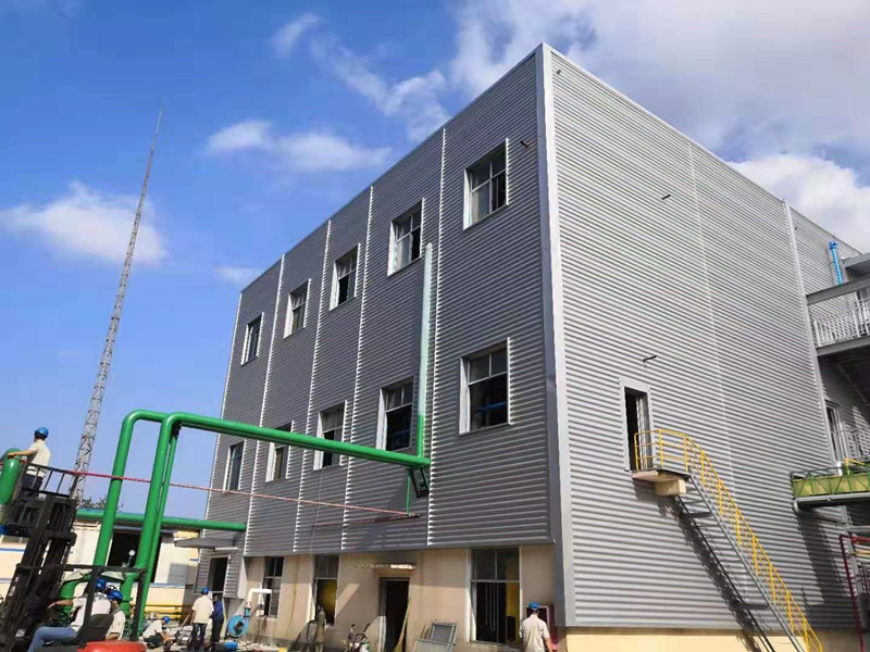Edifício Estrutural de Aço Prefabricado Casa Comercial Metálica Hotel de Aço Luxuoso
