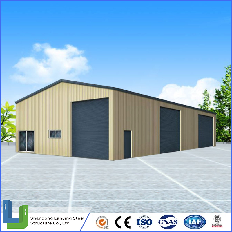 Estruturas Portáteis de Edifícios Pré-fabricados para Armazém e Edifícios Comerciais com Estrutura de Aço na China
