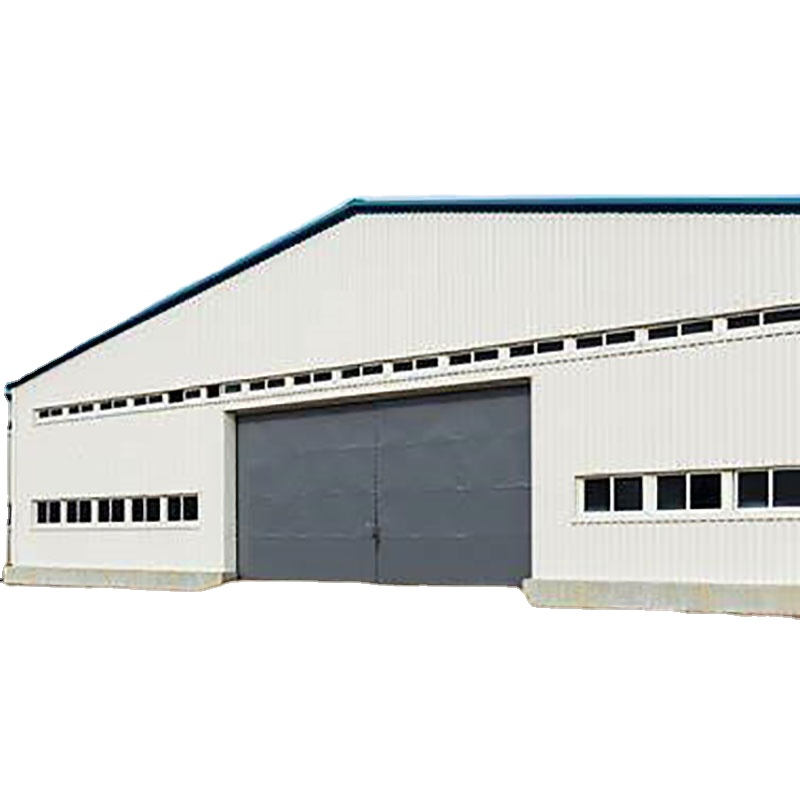 Estrutura Industrial Comercial de Edifício de Fábrica Metálica Prefabricada em Aço Leve com Estrutura de Portal Galvanizada ou Pintada e Resistente ao Fogo de Grande Vão e Múltiplos Andares