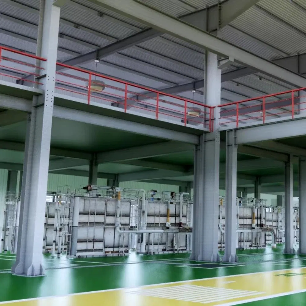 Edifícios Modulares de Aço Personalizados de Fábrica para Diversas Aplicações Industriais