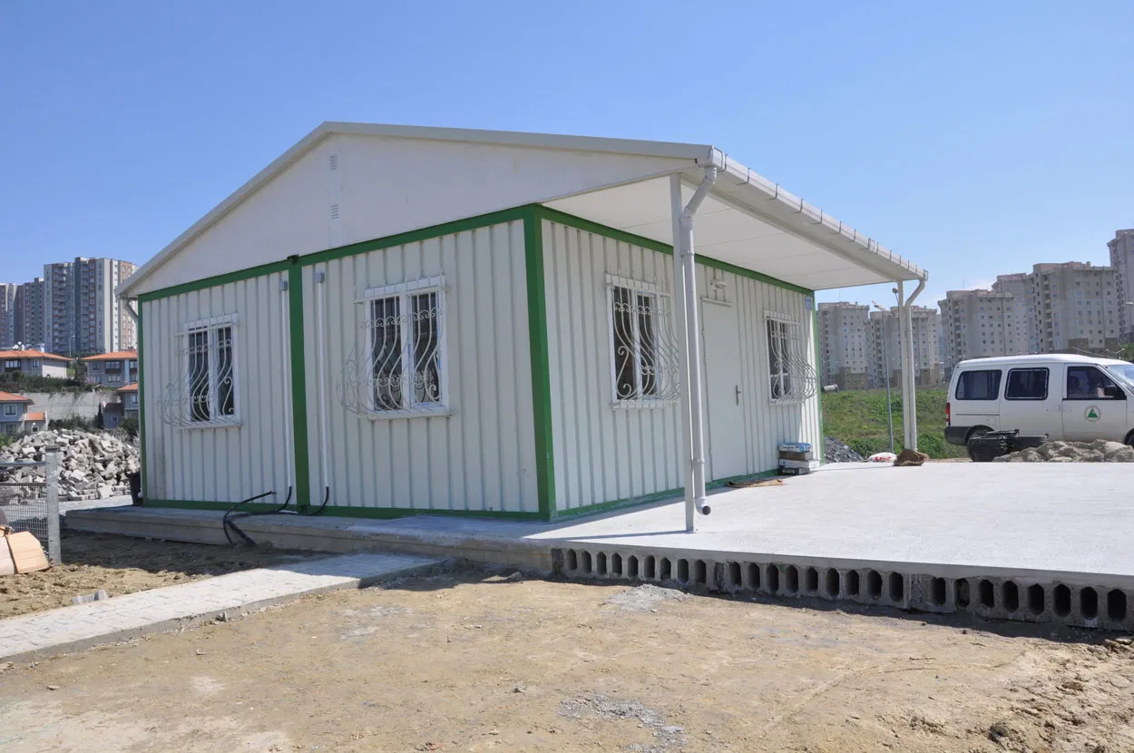 Casa Contêiner Escritório Edifício Modular para Acampamento de Trabalhadores
