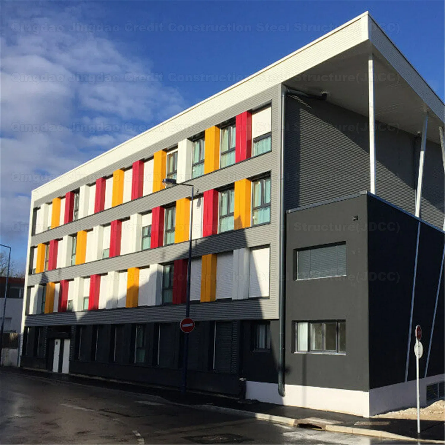Construção Modular Metálica Chinesa Prefabricada Estrutura de Aço de Longo Vão Hotel Industrial Escritório Armazém Pavilhão de Exposições Edifício para Eventos Esportivos