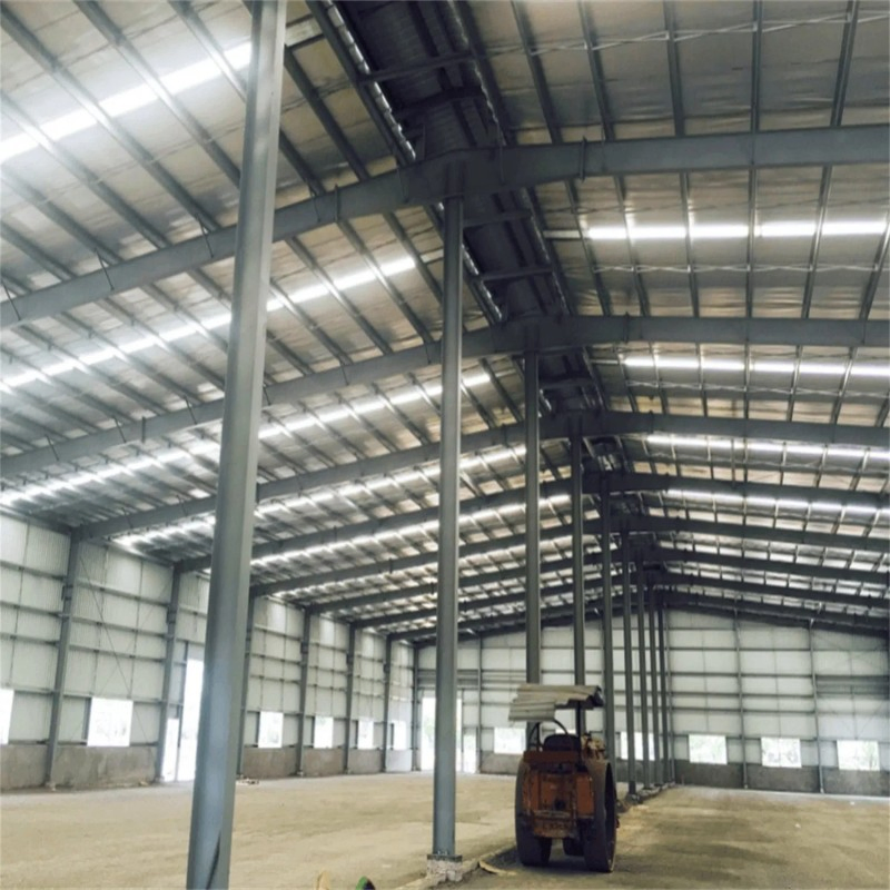 Estrutura de Aço Prefabricada Estrutural Metal Industrial Moderna de Grande Vão para Centro Comercial