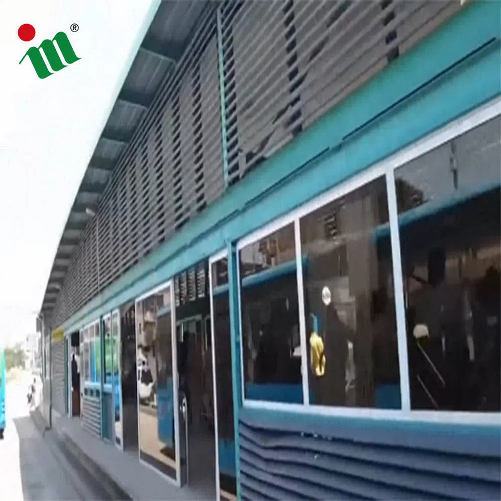 Tratamento Anticorrosivo Sustentável para Estruturas de Aço Prefabricadas na China para Estação de Trânsito Urbano