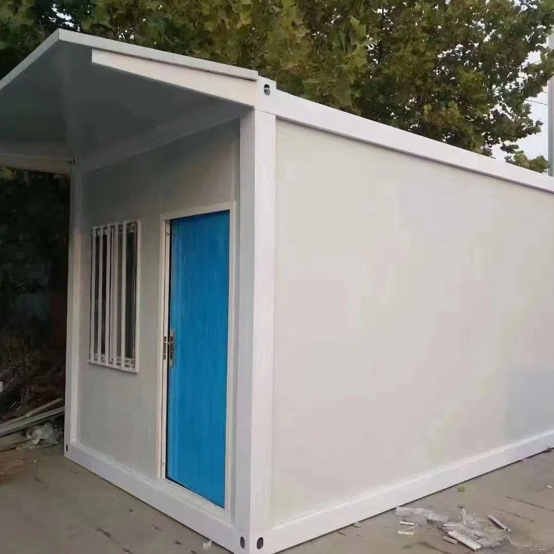 Escritório de Obras Portátil Alojamento de Dormitório Prefabricado Hotel Container Edifício Modular Relocável