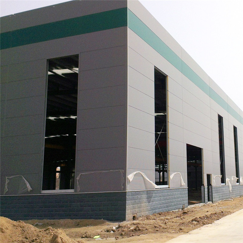 Construção de Armazém Estrutural Personalizado Oficina Hangar Edifícios Comerciais de Aço