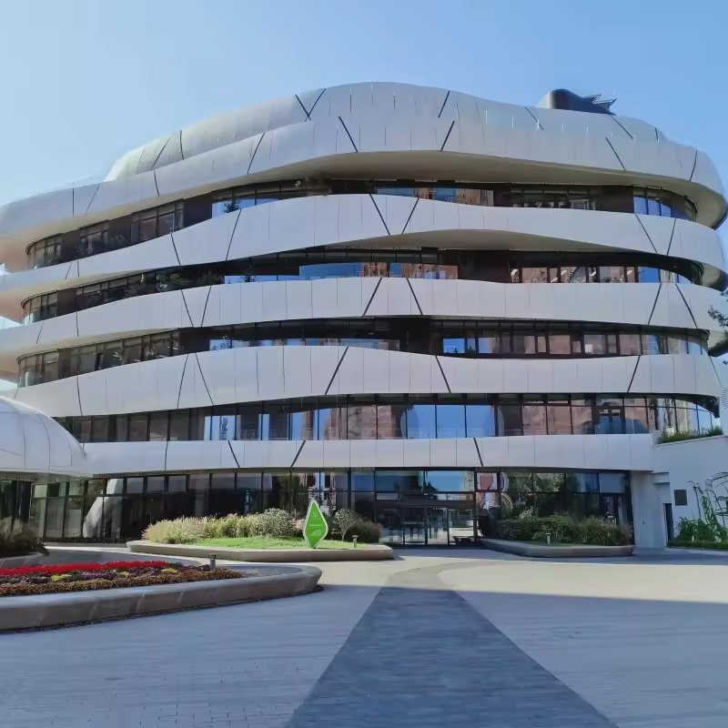 Edifício Comercial de Estrutura Modular em Aço Escritório Prefabricado com Serviço de Orientação de Construção