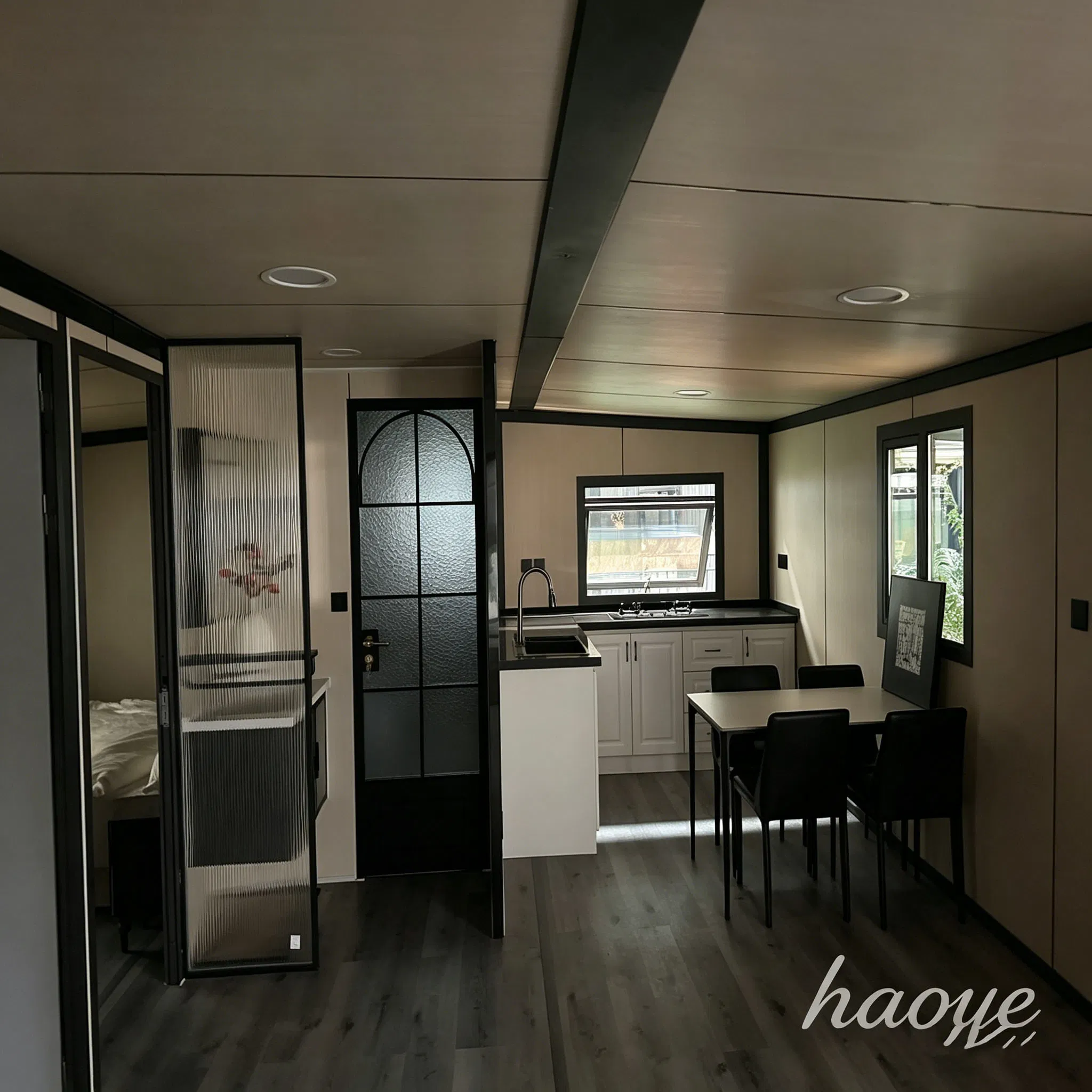 2-3 Vila Contêiner Expandível com Quartos Totalmente Mobiliada Edifício Pré-fabricado Portátil para Aplicação Comercial Residencial Global