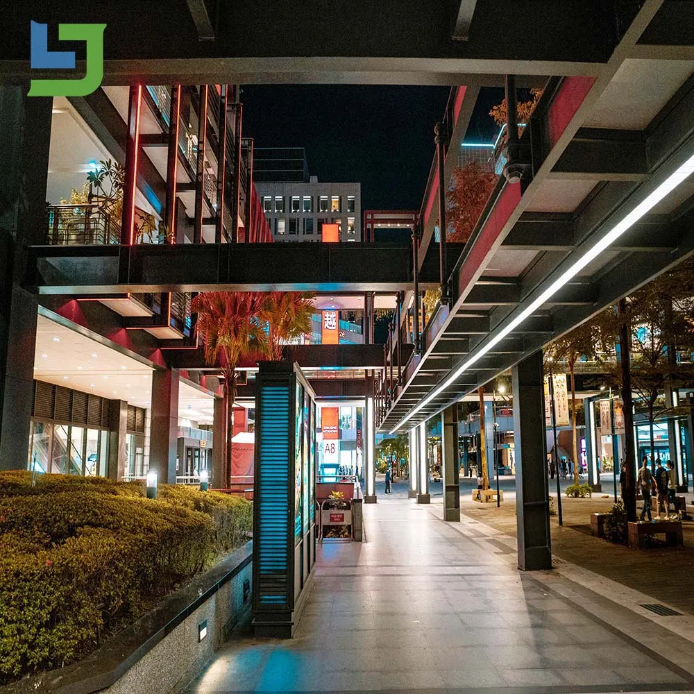 Estrutura de Aço Prefabricada Shopping Mall Edifício Comercial Personalizado