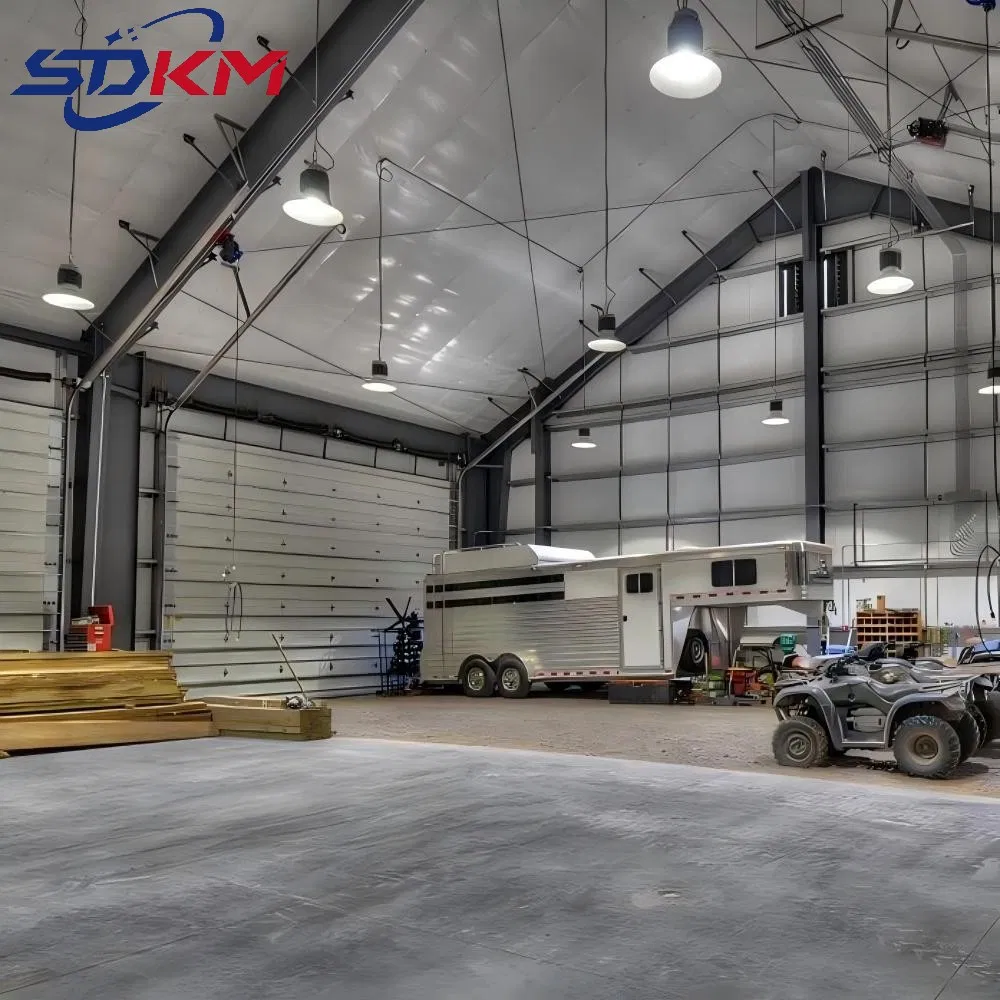 Casa Prefabricada Industrial Escritório Hotel Armazém Hangar Galpão Hospital Estádio / Fazenda de Aves Oficina Construção Estrutura de Aço Edifício Modular