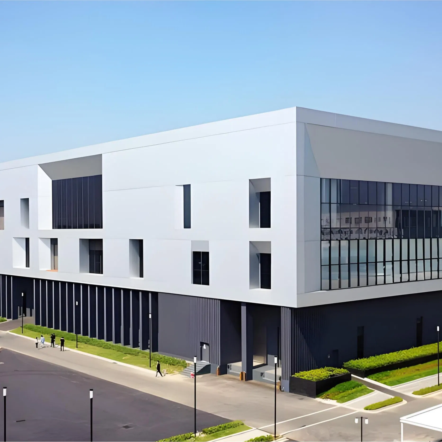Edifício Comercial de Vários Andares, Shopping Mall, Hotel, Estrutura de Aço, Edifício Modular