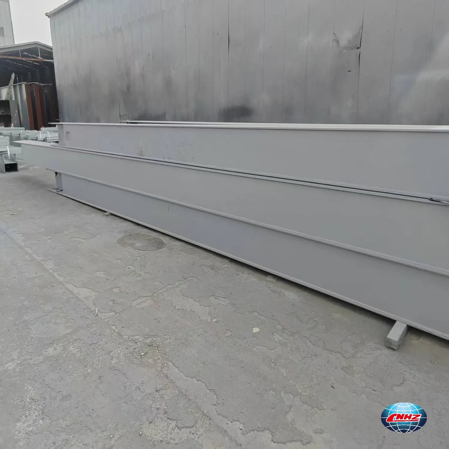 Estrutura de Edifício Comercial em Aço com Vigas H Soldadas Galvanizadas de Alta Qualidade Pintadas