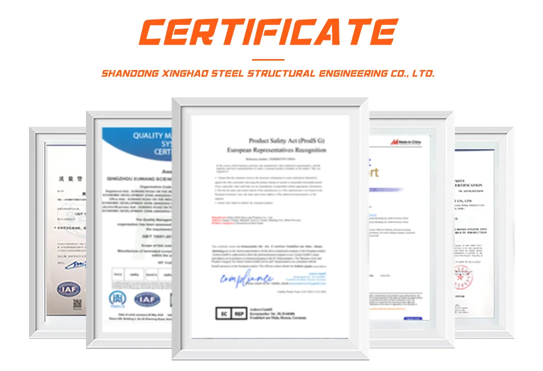 Certificados de Qualidade