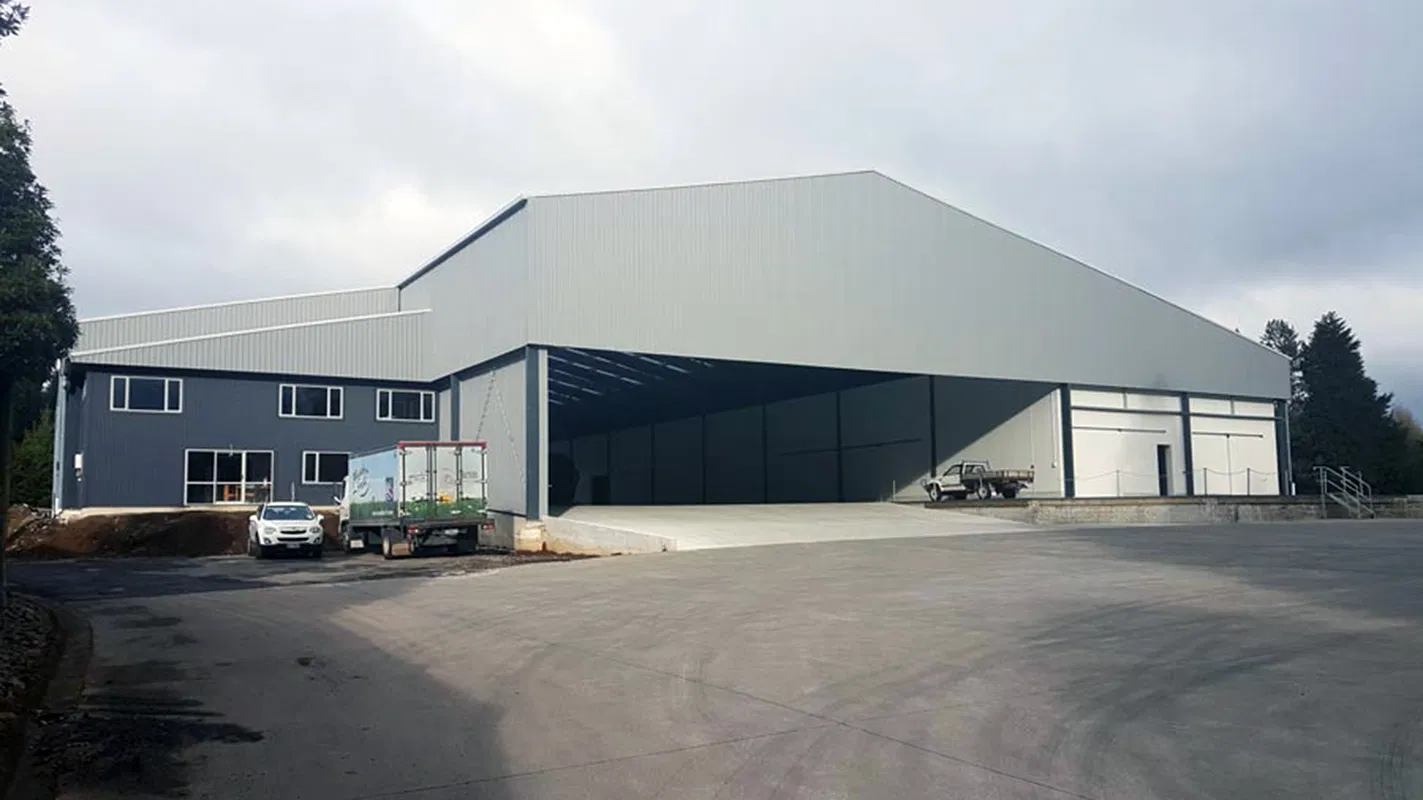 Edifício Comercial e Industrial de Armação de Aço Leve Personalizado OEM