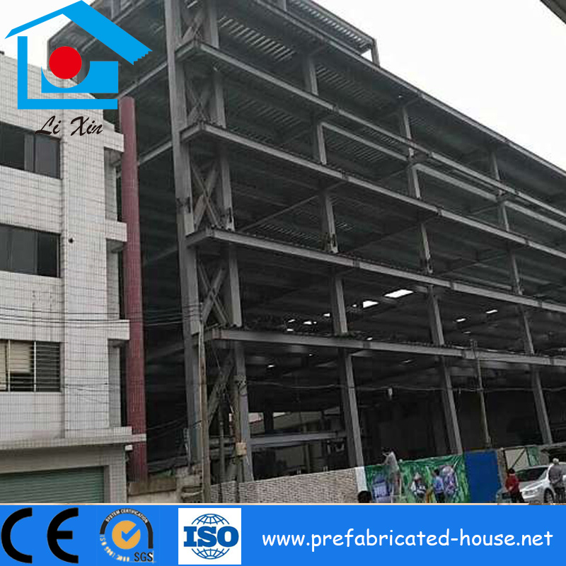 Casa Prefabricada de Aço Estrutural na África Sudão Estrutura de Aço Edifício Prefabricado Estrutura de Aço