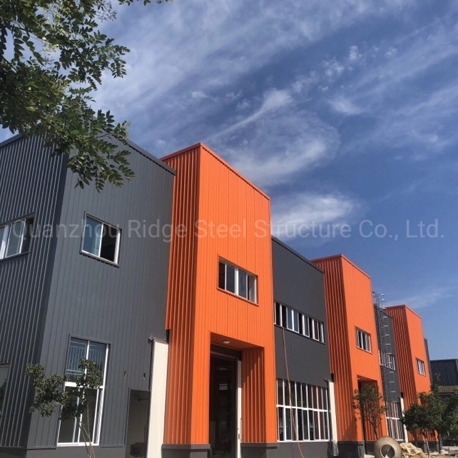Edifício de Hotel Modular Pré-Engenharia de Alta Altura em Estrutura de Aço Prefabricada de Dois Andares