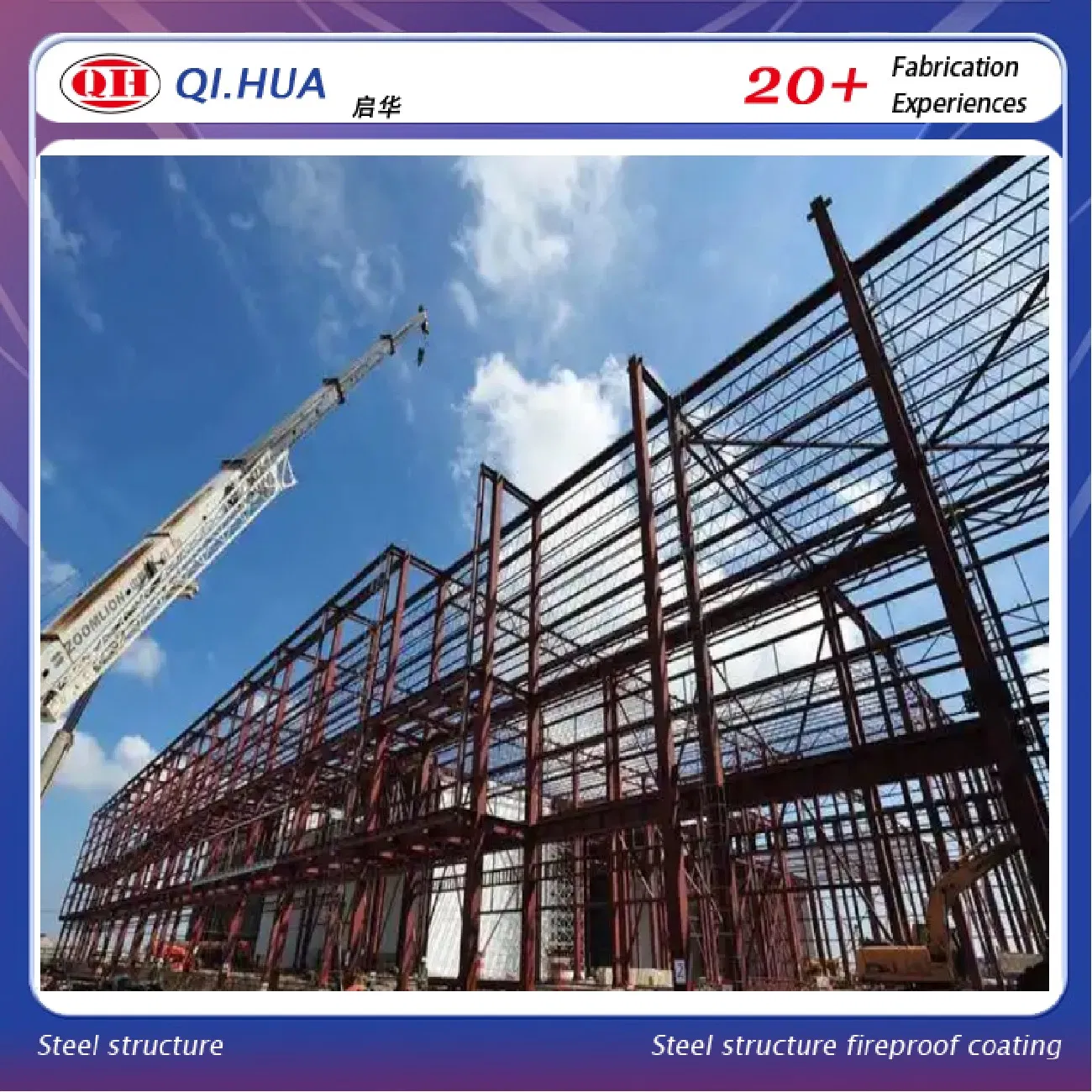 Edifício Modular Prefabricado de Estrutura de Aço - Residencial Escritório Shopping Center