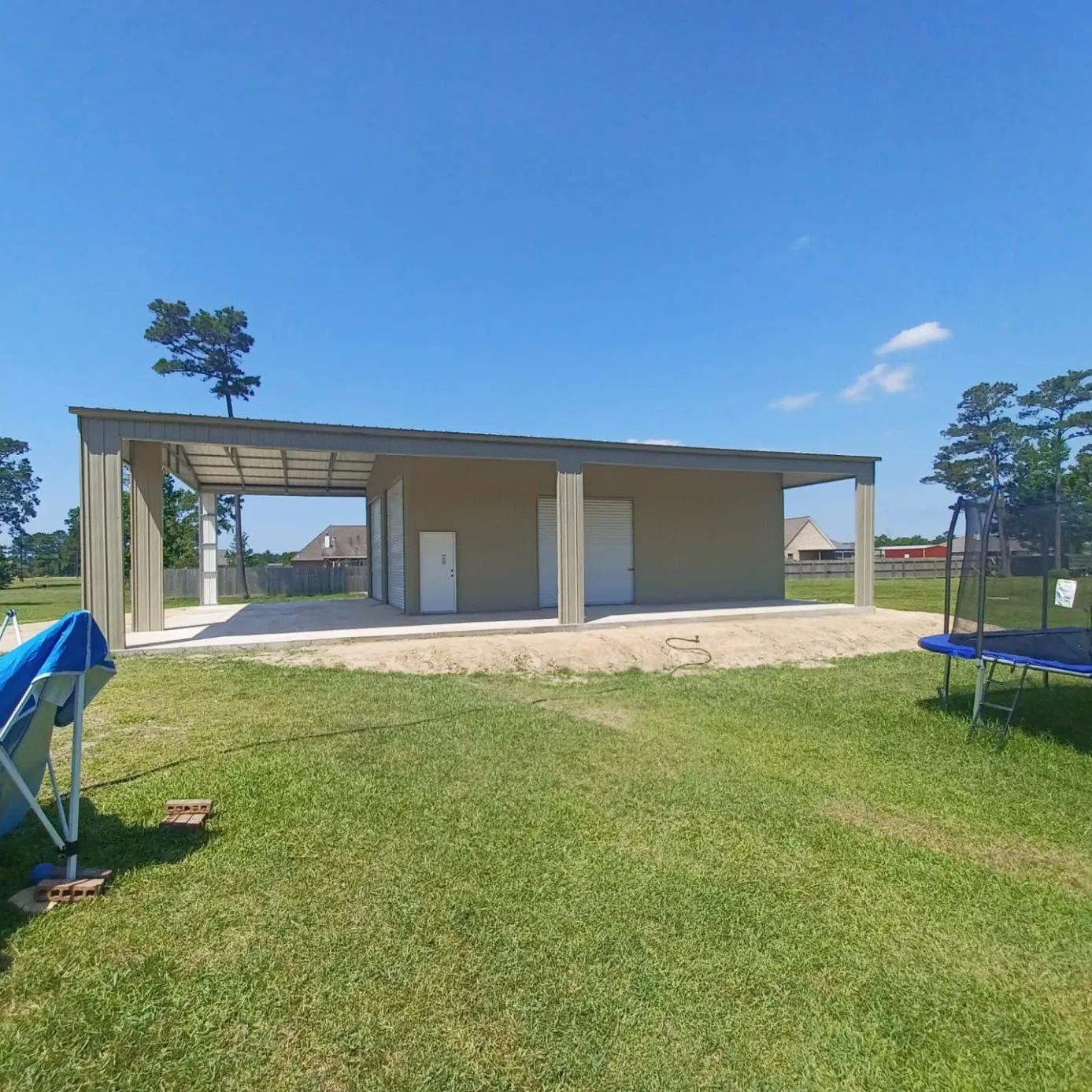 Estrutura de Aço Metálico para Armazém Comercial