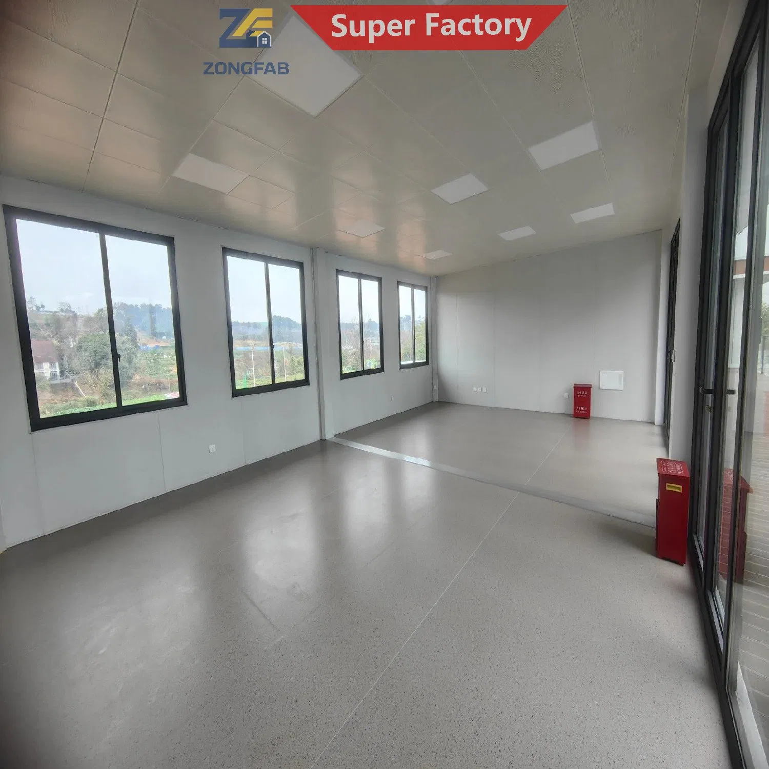 Alojamento residencial de trabalhadores em contêineres modulares prefabriados de baixo custo, habitação, hospital, restaurante
