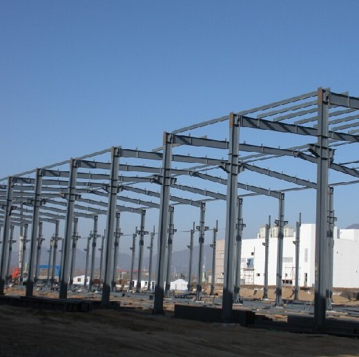 Construção de Estrutura Metálica Prefabricada de Grande Vão e Rápida Montagem Fábrica de Estrutura de Aço Leve