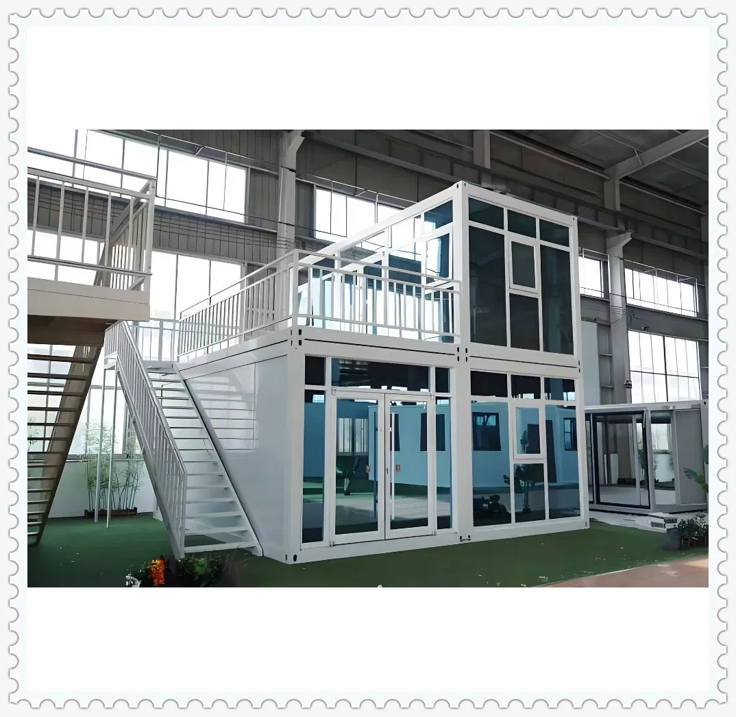 Flat Pack Modular Container Building for Office Work and Commercial Space