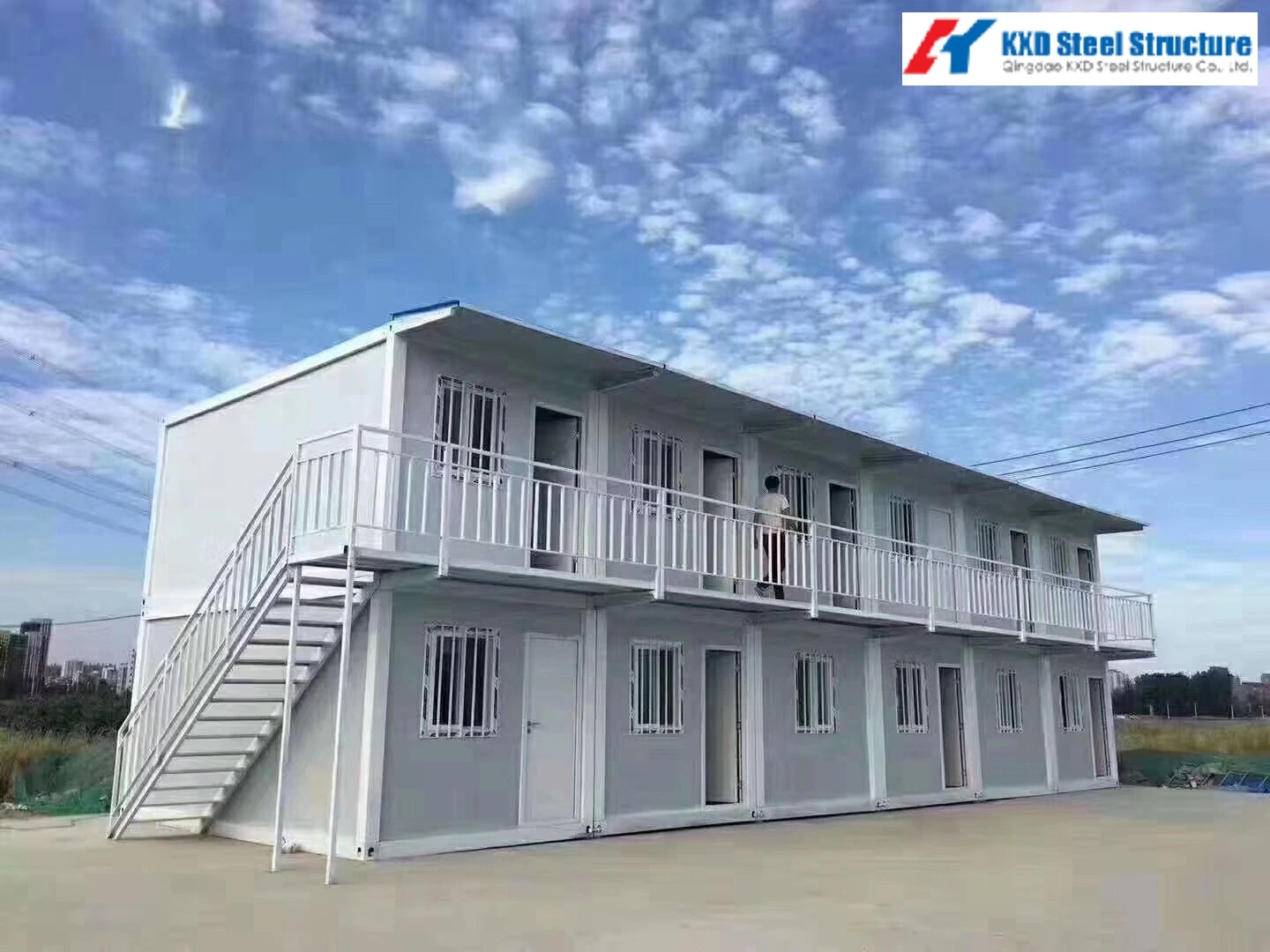 Casa de Campo Modular Portátil Prefabricada para Edifícios Governamentais