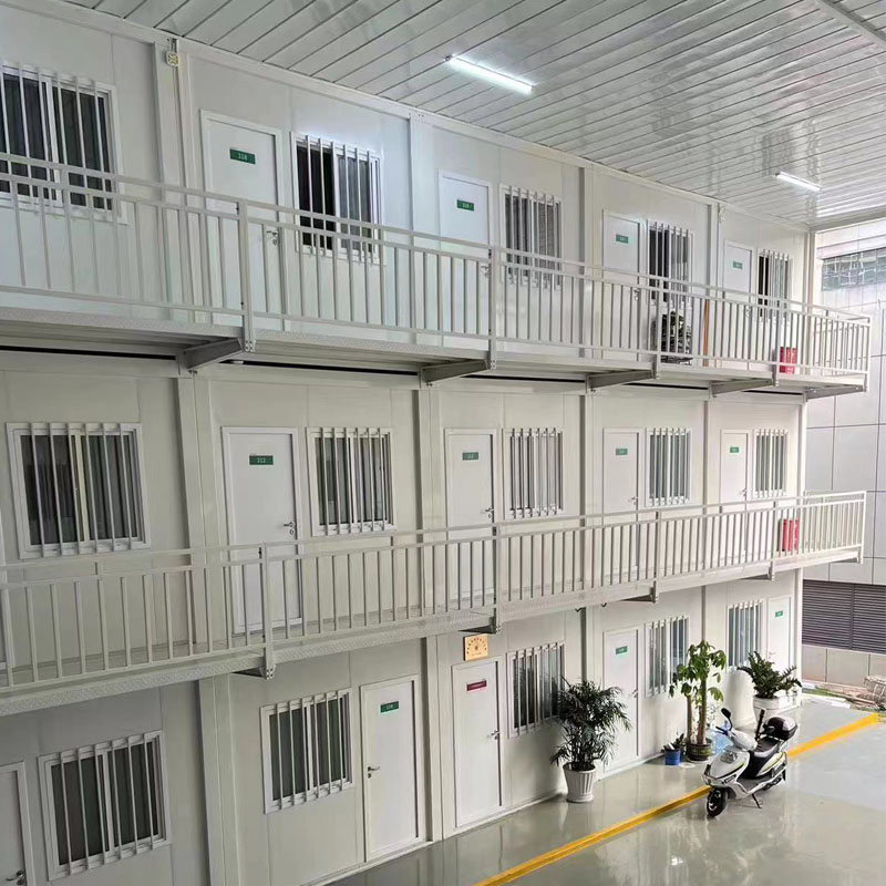 Escritório de Site Portátil Casa Contêiner Prefabricada Edifícios Modulares