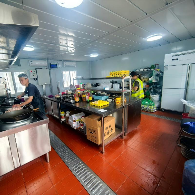 Estrutura de Escritório Móvel Modular Edifício de Escritório Prefabricado Local de Construção de Petróleo