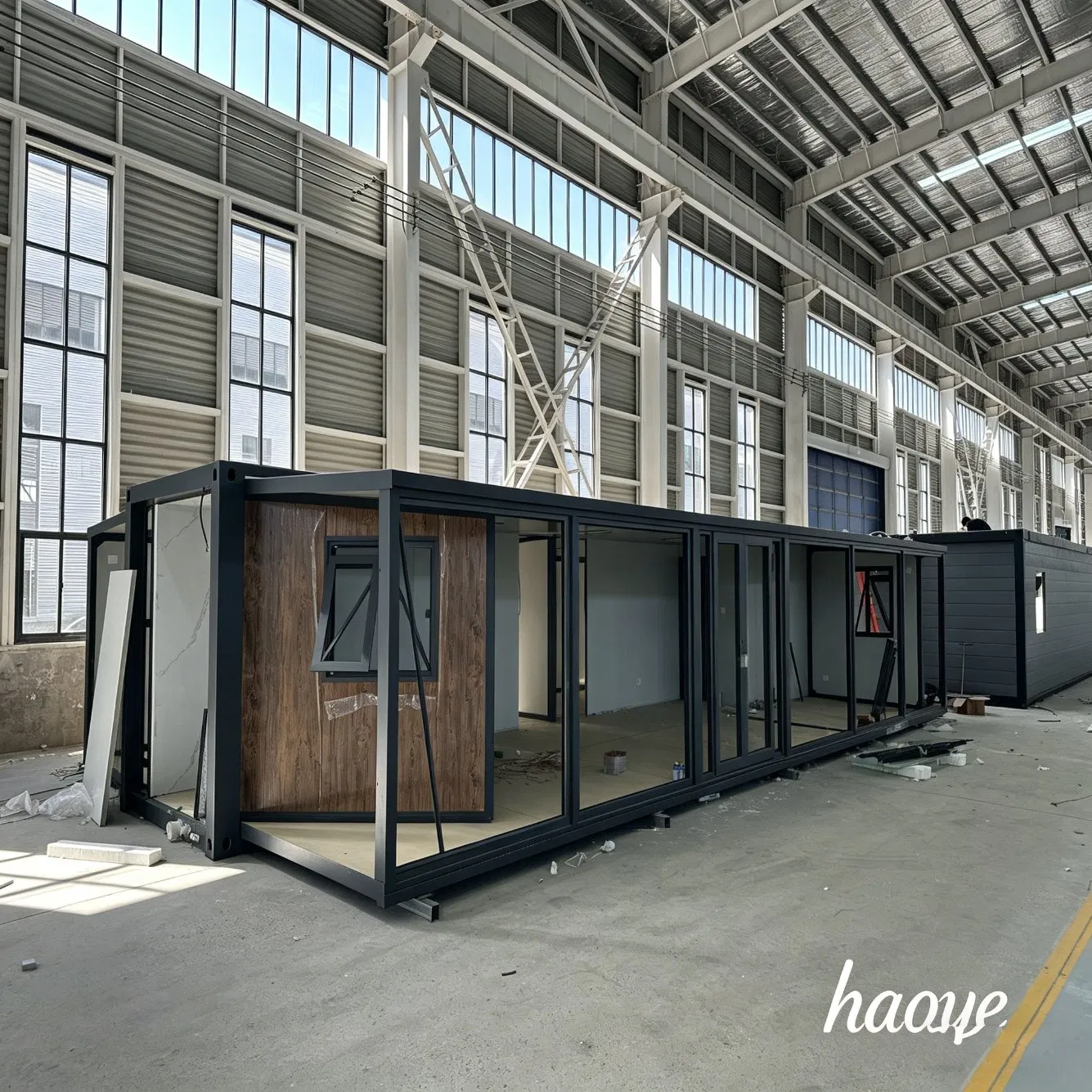 2-3 Vila Contêiner Expandível com Quartos Totalmente Mobiliada Edifício Pré-fabricado Portátil para Aplicação Comercial Residencial Global