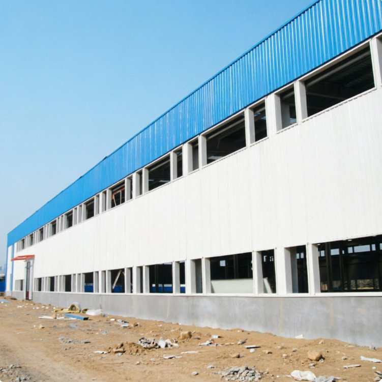 Edifício de Estrutura de Aço Prefabricada de Montagem Rápida