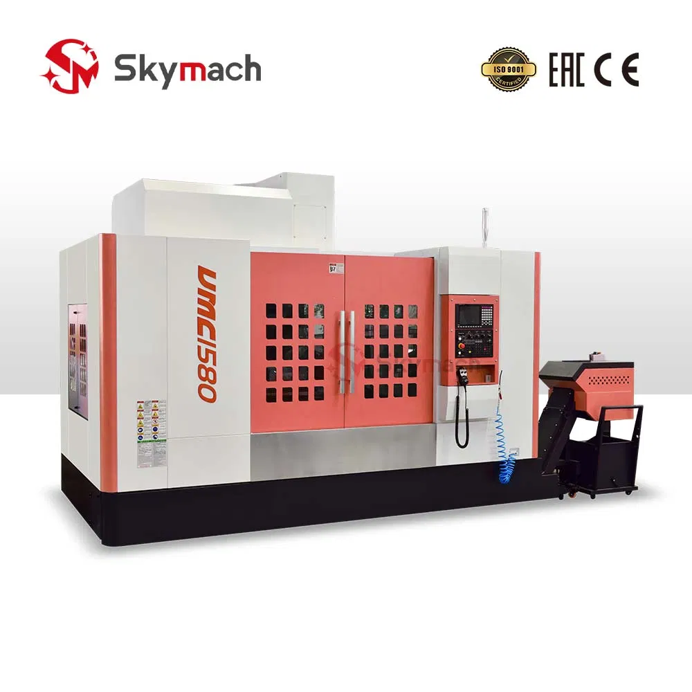 Vmc1580 Centro de Usinagem Vertical CNC com Controle GSK Fanuc Bt50 Eixo 3-Axis para Peças Automotivas Médias