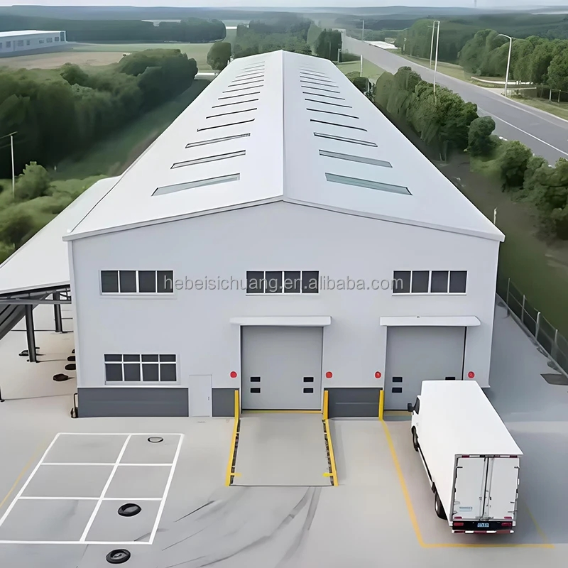 Pacote de Construção Instalação Estrutura de Aço Fábrica Armazém Casa Edifício Comercial Estrutura de Aço