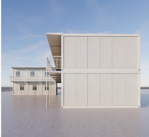 Casa Contêiner Modular 20FT Desmontável para Edifício Comercial de Escritórios Pré-fabricado de Múltiplos Andares