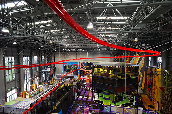 10000sqm+ Centro de Diversão Indoor para Crianças Adultas Construído pela Cheer Amusement