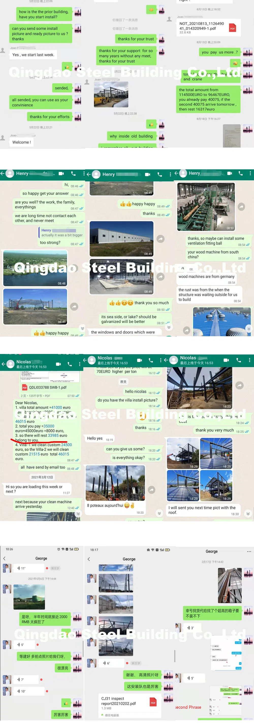 Feedback do Cliente
