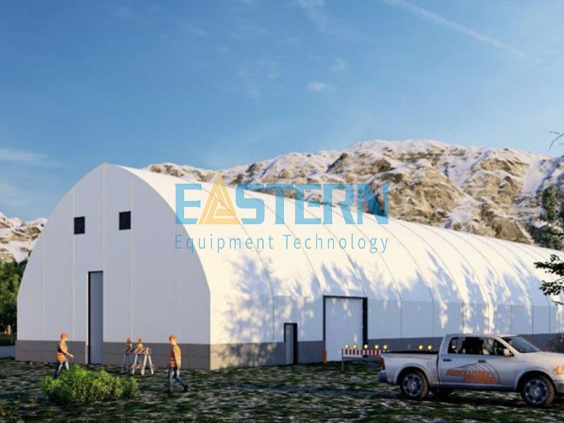 Tenda de Armazenamento de Tecido Portátil Comercial