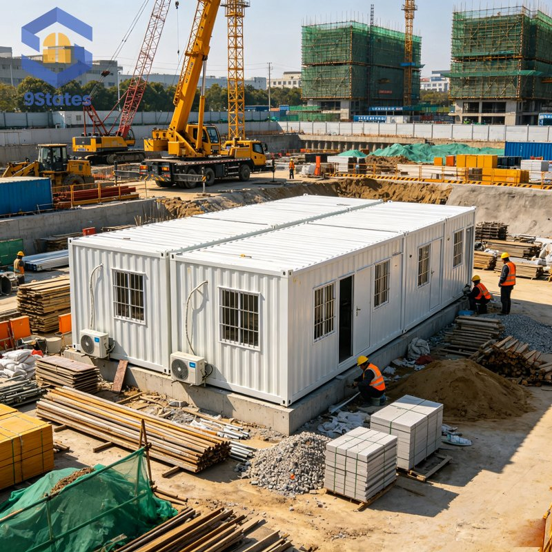 Casa Modular de Reassentamento Temporário Acessível do Governo