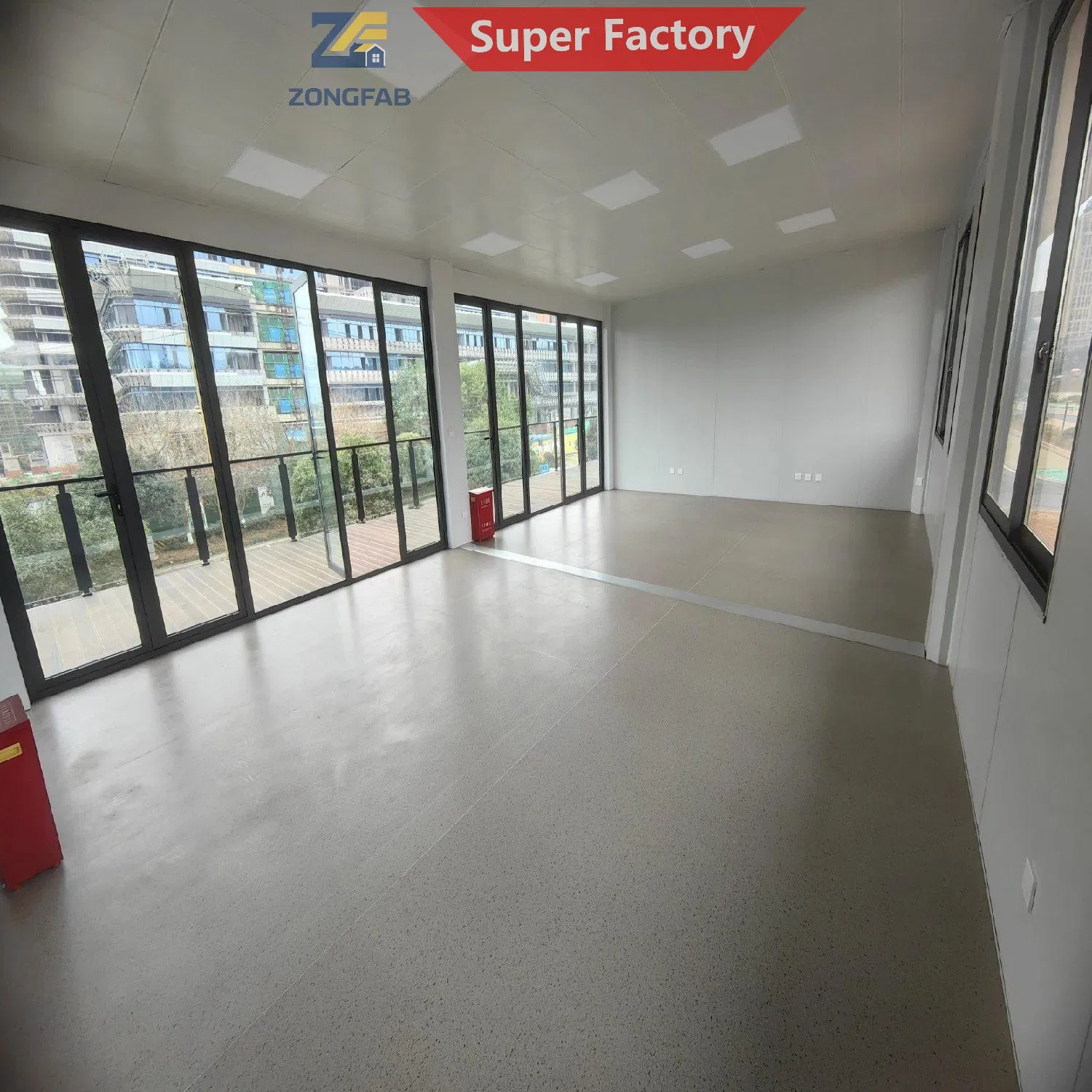 Alojamento residencial de trabalhadores em contêineres modulares prefabriados de baixo custo, habitação, hospital, restaurante