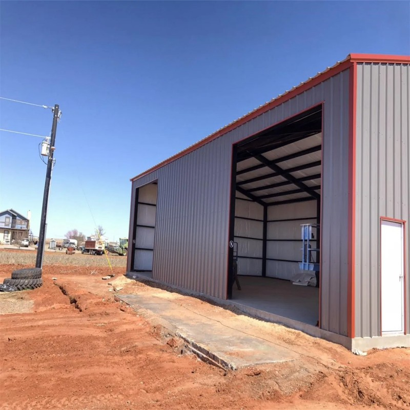 Construção de Armazém Prefabricado de Design Moderno, Casas Portáteis, Edifício Comercial de Escritórios