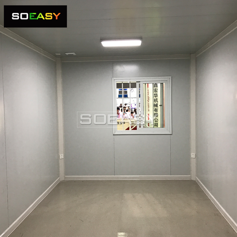 Casa Modular de Trabalho em Pacote Plano de Alta Qualidade, Hotel Container Prefabricado Portátil