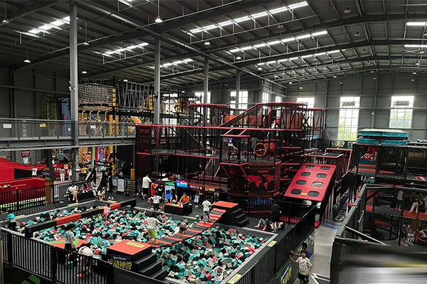 10000sqm+ Centro de Diversão Indoor para Crianças Adultas Construído pela Cheer Amusement