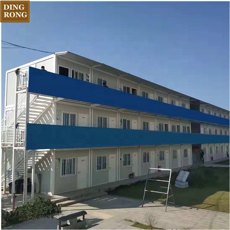3 Andares Pré-fabricados Fabricados de Baixo Custo Edifício Escolar de Apartamentos Pré-fabricados