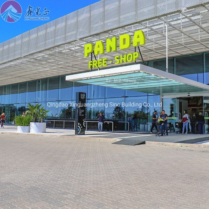 Centro de Exposição de Estrutura de Aço Prefabricada com Sistema de Cobertura de Design Moderno