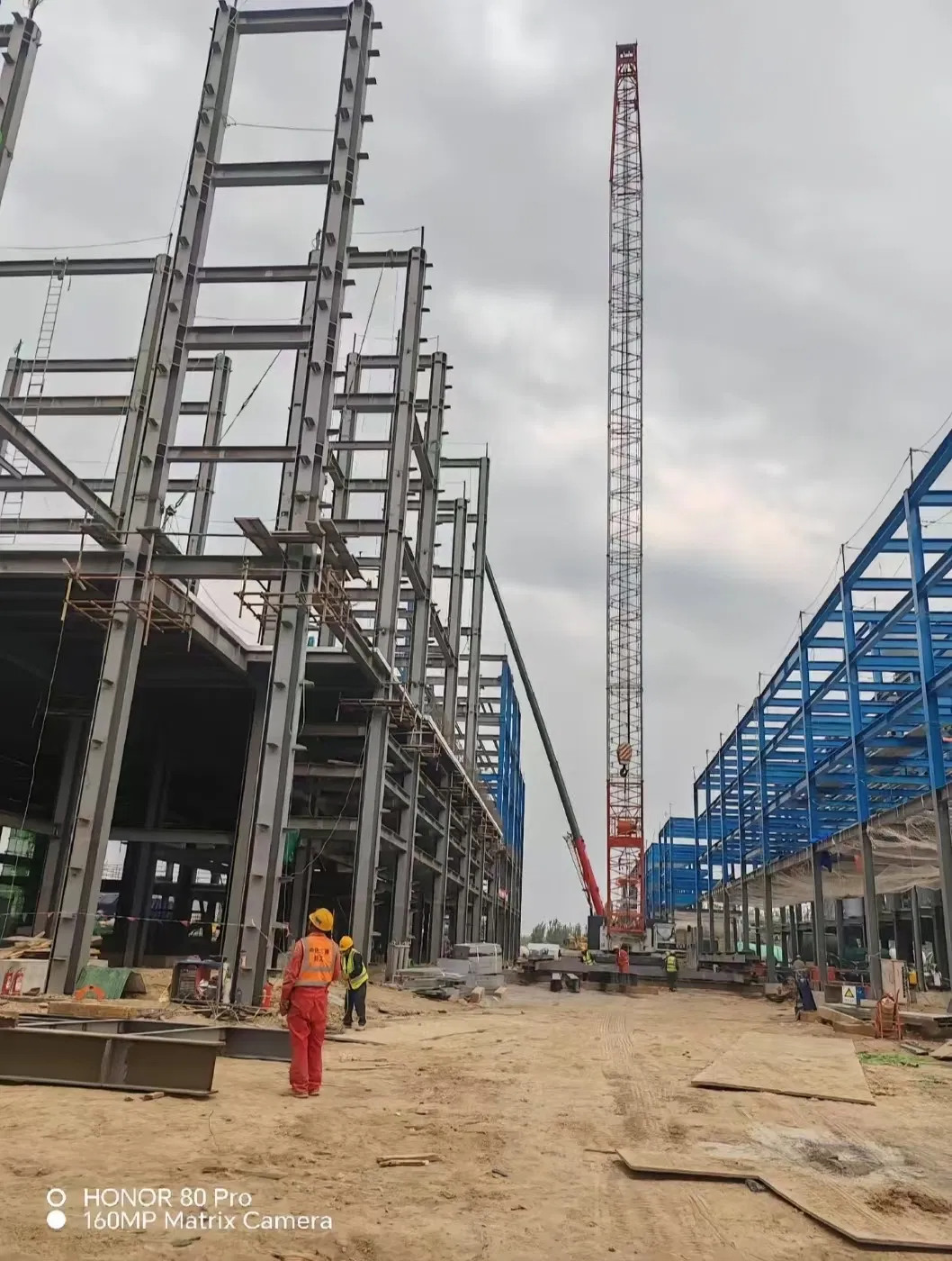 Armazém modular pré-fabricado de estrutura de aço para armazenamento a frio com parede de isolamento refrigerado